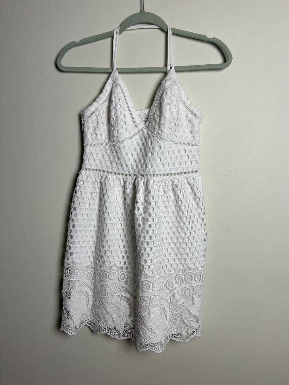 Abercrombie & Fitch Dresses White Eyelet Lace Dress